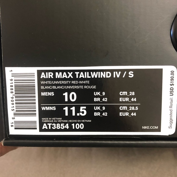 Supreme x Nike Air Max Tailwind - Picture 2 of 3